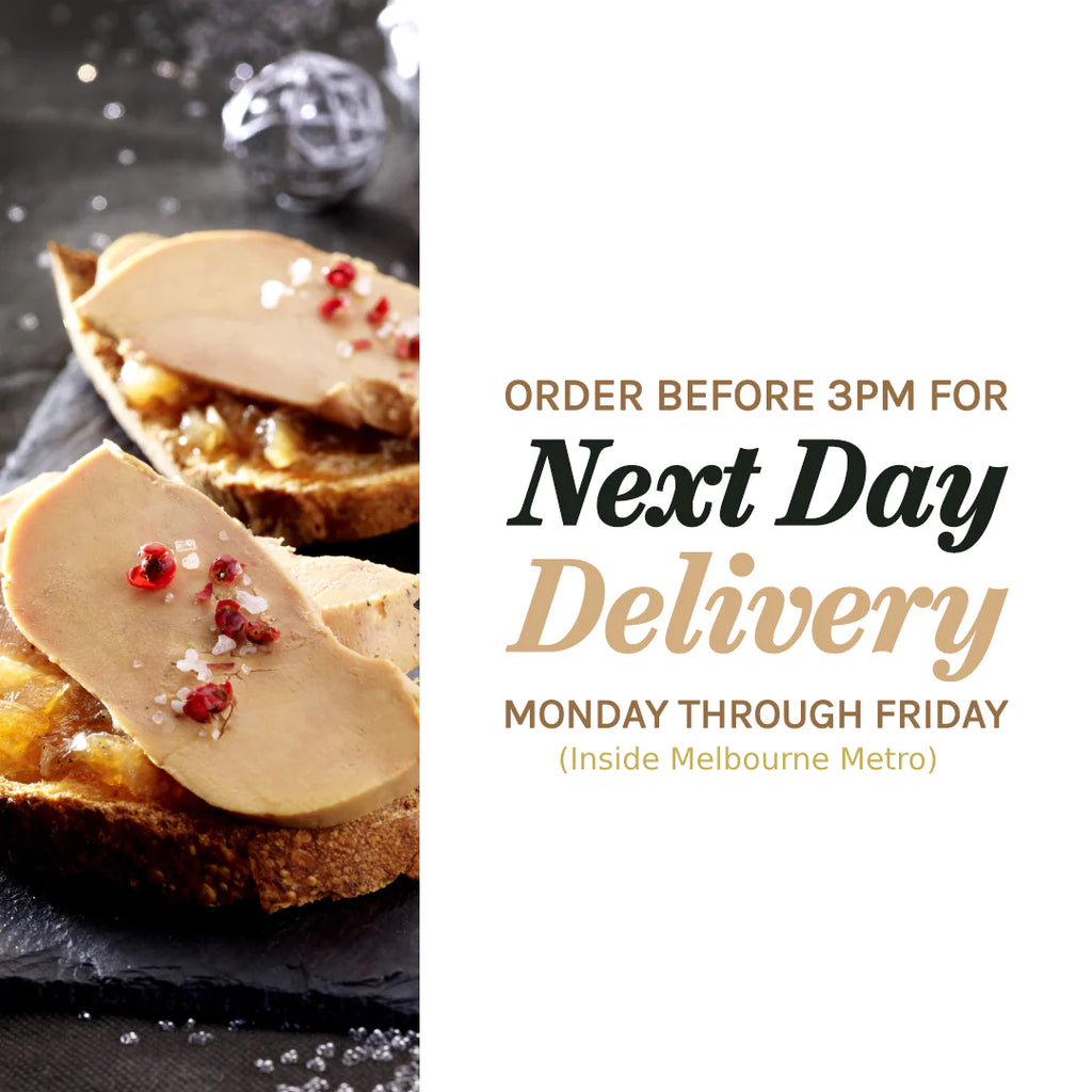 Order before 3pm and get next day delivery inside Melbourne metro area.