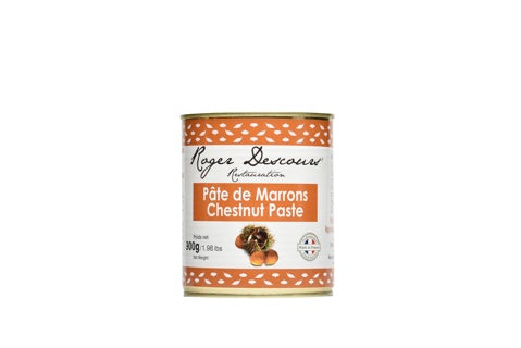 Chesnut Paste Sweetened Tin 900g - Roger Descour