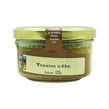 Goose Terrine Glass Jar 125g - Godard