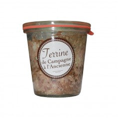 Traditional Country Terrine  Glass Jar 200g - Loste