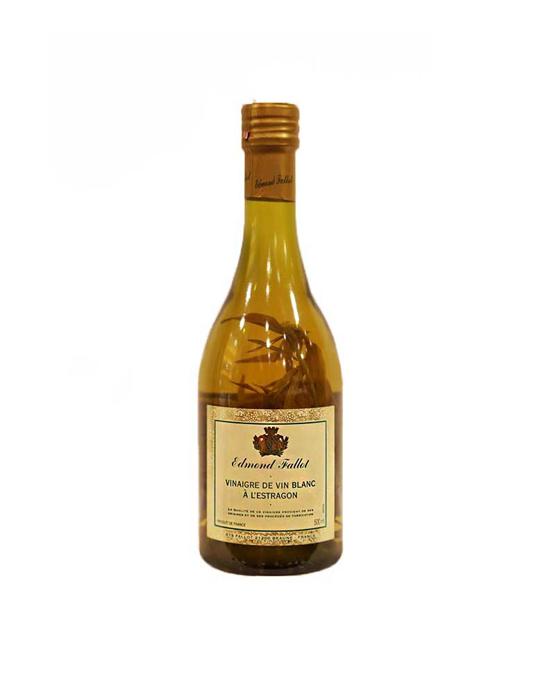 Tarragon White Wine Vinegar 7% 500ml - Edmond Fallot